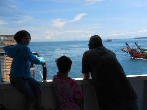 Bali-Ferry-LookingOut